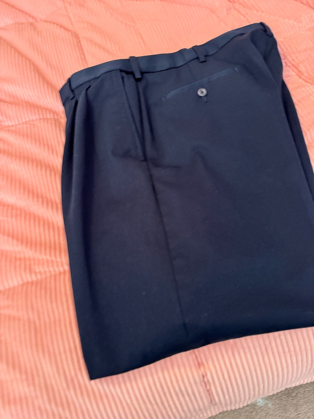 Haggar Men's Navy Dress Pants